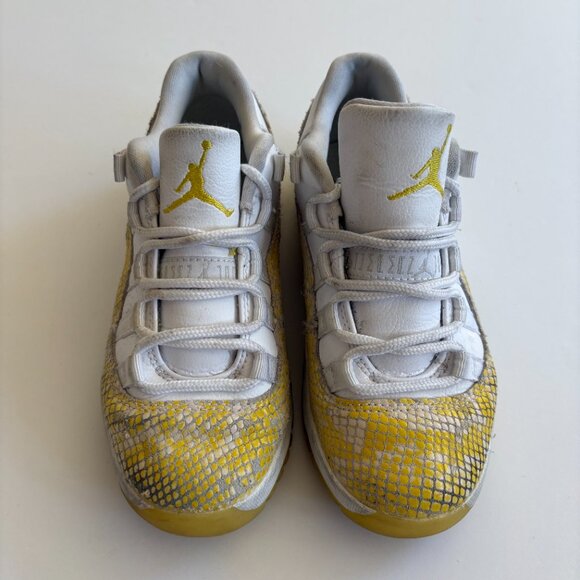 Nike Air Jordan 11 Retro Low “Snakeskin Yellow” (GUC) - Picture 5 of 6